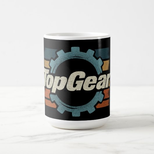 Top Gear Retro Vintage Kaffeetasse (Mittel)