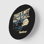 Top Gear That's Not Gone Well Runde Wanduhr (Winkel)