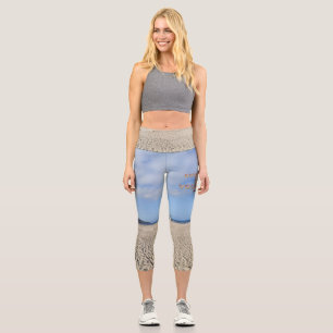 TOP Geboren, um Volleyball zu spielen Capri Leggings