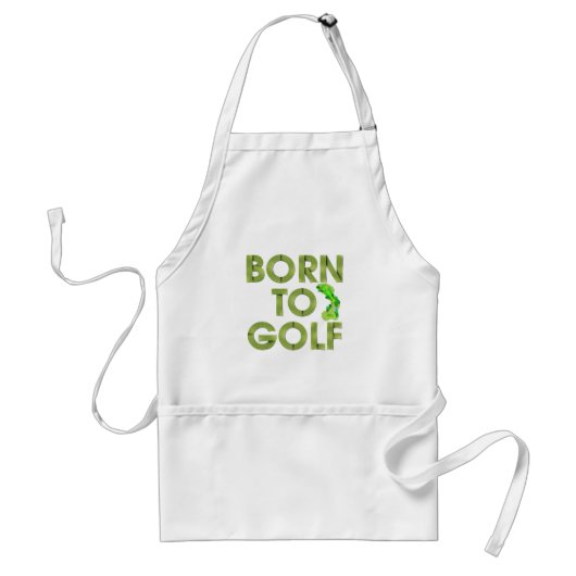 TOP Geboren zu Golf-Schürze Schürze (Vorne)