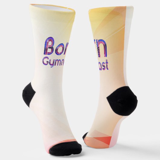 TOP Geborene Turnerin Socken (Gewinkelt)
