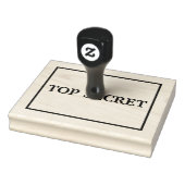 Top-Geheimnis Gummistempel (Stempel)
