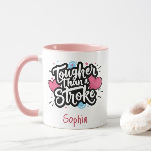 Top-Geschenk für Schlaganfallpatienten Tasse (Mit Donut)