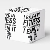 TOP glauben an Fitness Geschenkschachtel (Vorderseite)