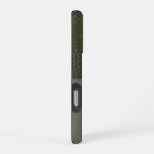 Top-Glitzer Moss Green iPhone 16 Case - Anpassen Hülle (Rechte Seite)