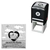 TOP Golf 18 Saisonpass Briefmarke Permastempel (Beispiel)