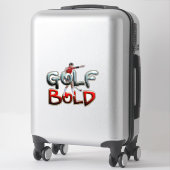 TOP Golf Bold Aufkleber (Koffer)