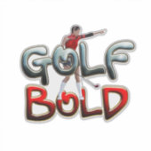 TOP Golf Bold Aufkleber (Vorderseite)