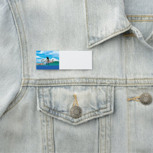 TOP Golf Fanatic Namensschild (Beispiel)