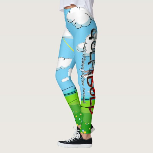 TOP Golf Fett Leggings (Links)