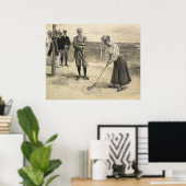 TOP Golf Girl Poster (Heimbüro)