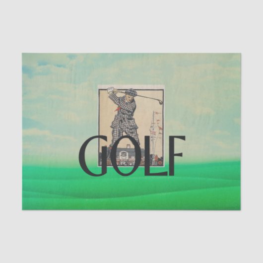 TOP Golf Old School Seidenpapier (Vorderseite)