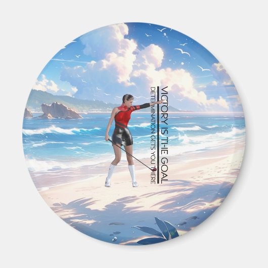 TOP Golf Siegesmagnete Magnet (Vorne)