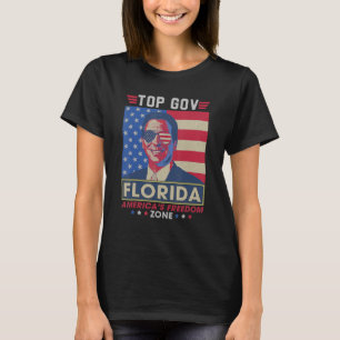Top-Gouverneur Ron DeSantis Florida Amerikas Freih T-Shirt
