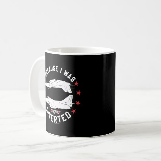 Top Gun invertiert Kaffeetasse (Vorderseite Links)