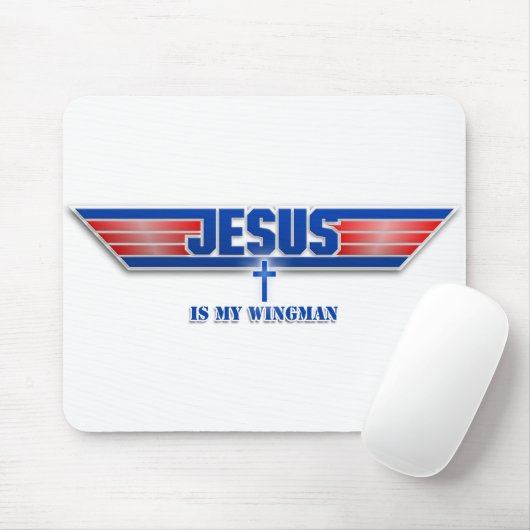Top Gun-Logo-Jesus Christuswingman-Film Mousepad (Mit Mouse)