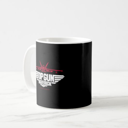 Top Gun Maverick Fighter Jet Kaffeetasse (Vorderseite Links)