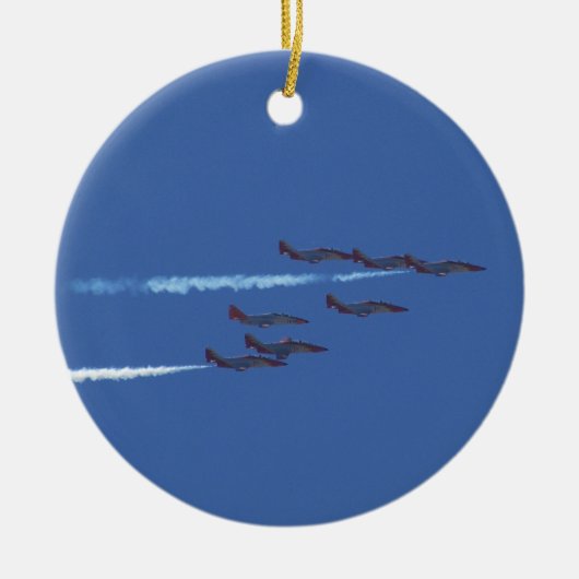 Top Gun Smokin". Keramikornament (Vorne)