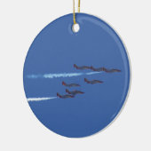 Top Gun Smokin". Keramikornament (Links)