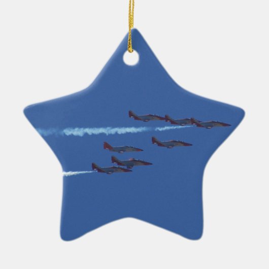 Top Gun Smokin'. Keramikornament (Vorne)