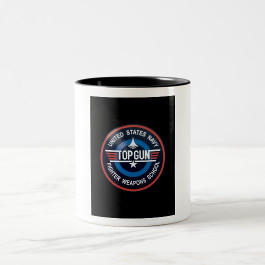 Top Gun-Tasse Zweifarbige Tasse (Mittel)