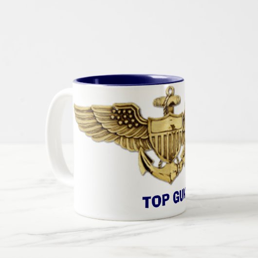 Top Gun Zweifarbige Tasse (Vorderseite Links)