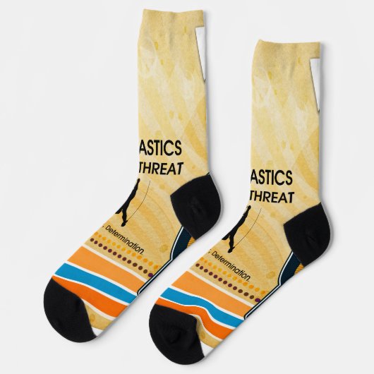 TOP Gymnastik Triple Socken (Linkes Detail)