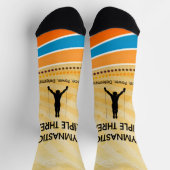 TOP Gymnastik Triple Socken (Oben)