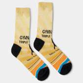 TOP Gymnastik Triple Socken (Rechts)