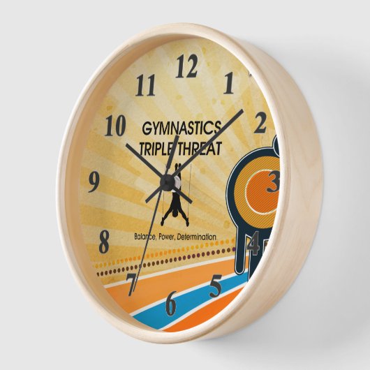 TOP Gymnastik Triple Uhr (Winkel)