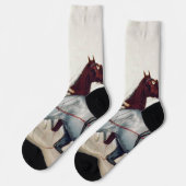 TOP Harness Racing Socken (Linkes Detail)