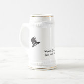 Top Hat Bierglas (Vorderseite Links)