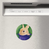 Top Hat Bunny Magnet (In Situ (Geschirrspüler))