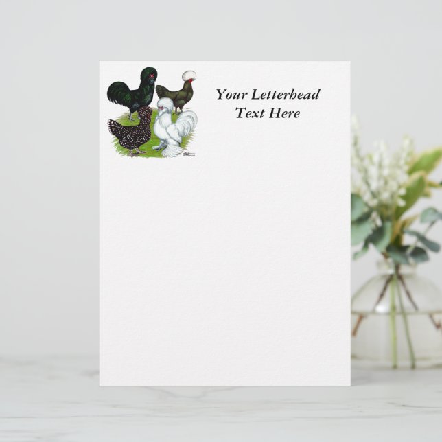 Top Hat Chicken Quartett (Stehend Vorderseite)