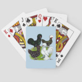 Top Hat Chicken Quartett Spielkarten (Rückseite)