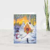 'Top Hat Kit Kat' Grußkarte