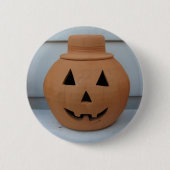 Top Hat Pumpkin Button (Vorderseite)