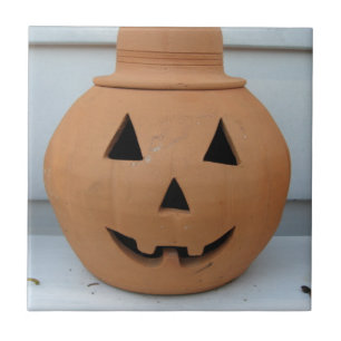 Top Hat Pumpkin Fliese