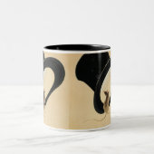 Top Hat Rat Year Chinese Zodiac Birthday Tasse (Mittel)