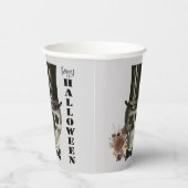 Top Hat Skull Halloween-Party Pappbecher (Rechts)