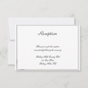 Top Hats und Bow Krawatte Blue Gay Hochzeitsempfan Einladung