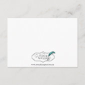 Top Hats und Bow Krawatte Gay Wedding Beilage Begleitkarte (Rückseite)