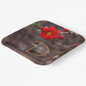 Top Hochzeitspapier-Teller Pappteller (Gewinkelt)