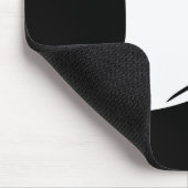 Top-Hut-Piktogramm-Mauspad Mousepad (Ecke)