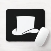 Top-Hut-Piktogramm-Mauspad Mousepad (Mit Mouse)
