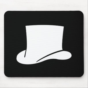 Top-Hut-Piktogramm-Mauspad Mousepad