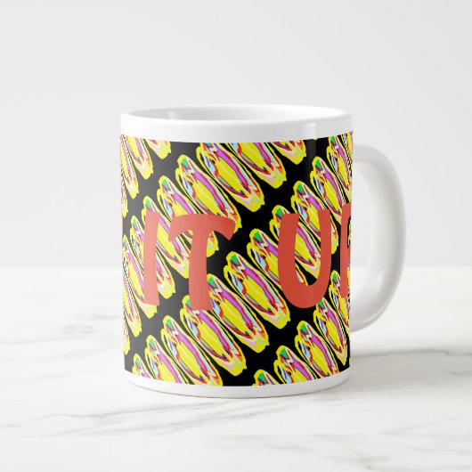 Top it up Drinks Ahoy Sailor Jumbo-Tasse (Vorderseite Rechts)