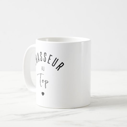 Top-Jäger Kaffeetasse (Vorderseite Links)