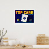 Top-Karte Poster (Küche)