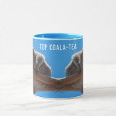 Top Koala-Tea Funny Blue Animal Tasse (Zentrum)